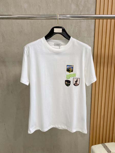 2026年3月19日春夏新作Dior半袖 tシャツ原版復刻高...