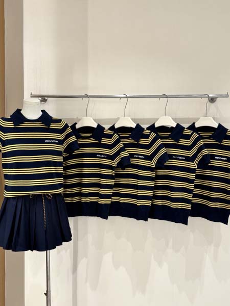 2026年3月9日入荷早春新作MIUMIUニット女性用ファッ...