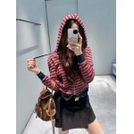 2026年3月9日入荷早春新作MIUMIUフード付きカーディガンシャツコート女性用ファッション/誕生日プレゼント/贈り物 can工場