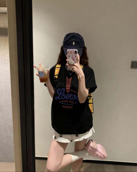 2026年3月21日入荷早春新作Loewe tシャツ女性用フ...