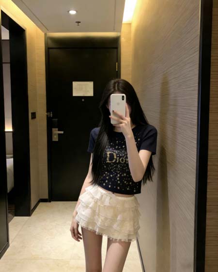 2026年3月22日入荷早春新作Diorニットの短袖女性用フ...