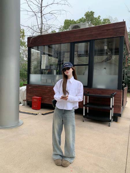 2026年3月22日入荷早春新作Miumiuシャツ女性用ファ...