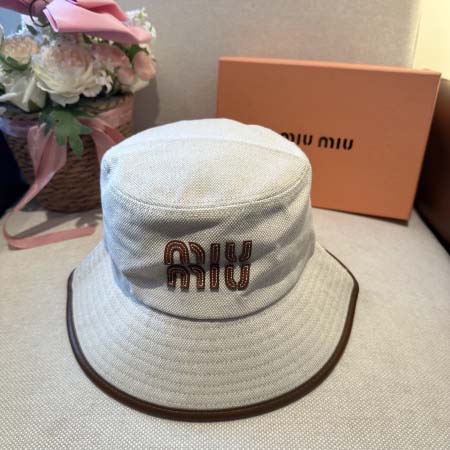 2026年3月22日入荷早春新作MiuMiu帽子／野球帽ファ...