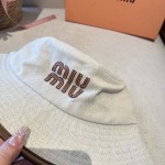 2026年3月22日入荷早春新作MiuMiu帽子／野球帽ファッション/誕生日プレゼント/贈り物 HT工場