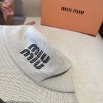 2026年3月22日入荷早春新作MiuMiu帽子／野球帽ファッション/誕生日プレゼント/贈り物 HT工場