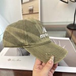 2026年3月22日入荷早春新作Miumiu帽子／野球帽ファッション/誕生日プレゼント/贈り物 HT工場