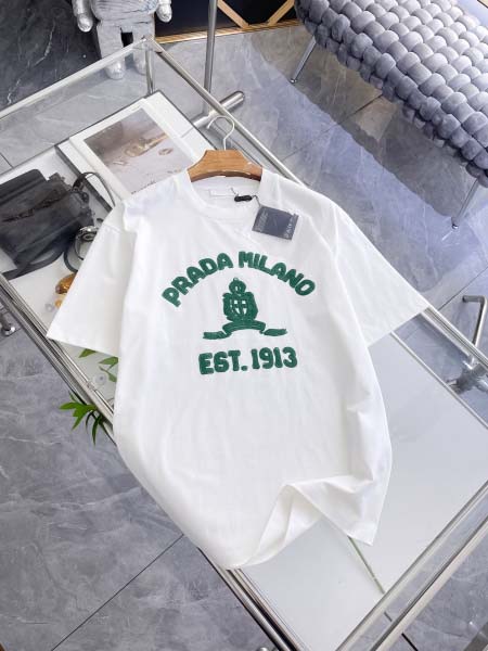 2026年3月28日入荷新作Prada半袖Tシャツ春夏高品質...