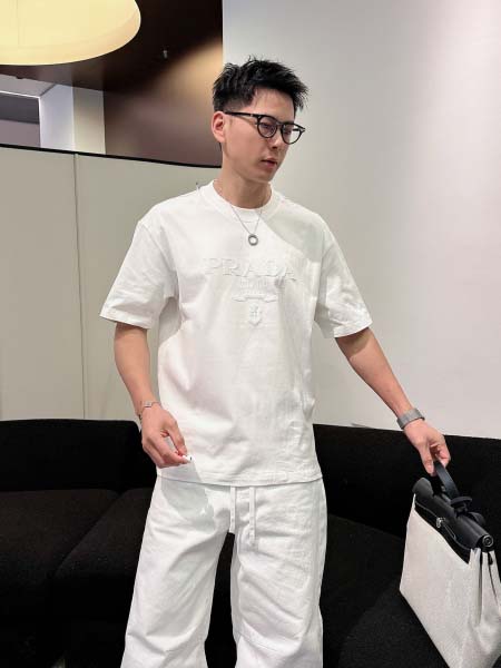 2026年3月28日入荷新作Prada半袖Tシャツ春夏高品質...