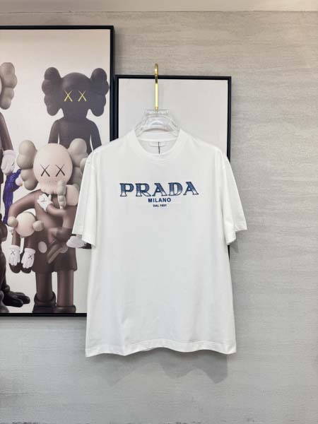 2026年3月28日入荷新作Prada半袖Tシャツ春夏高品質...