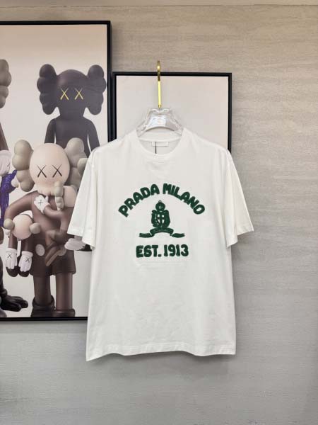 2026年3月28日入荷新作Prada半袖Tシャツ春夏高品質...