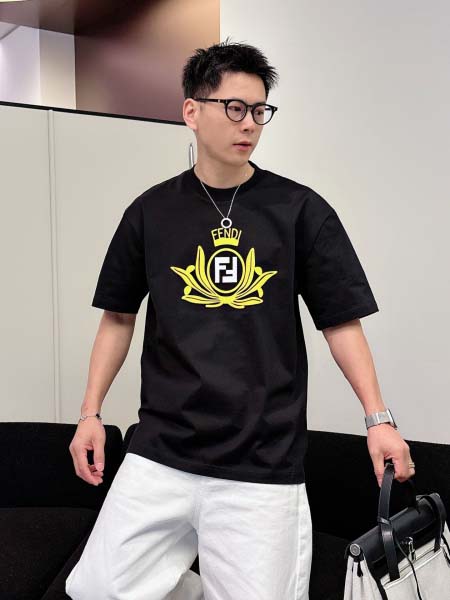 2026年3月29日入荷新作Fendi半袖Tシャツ春夏高品質...
