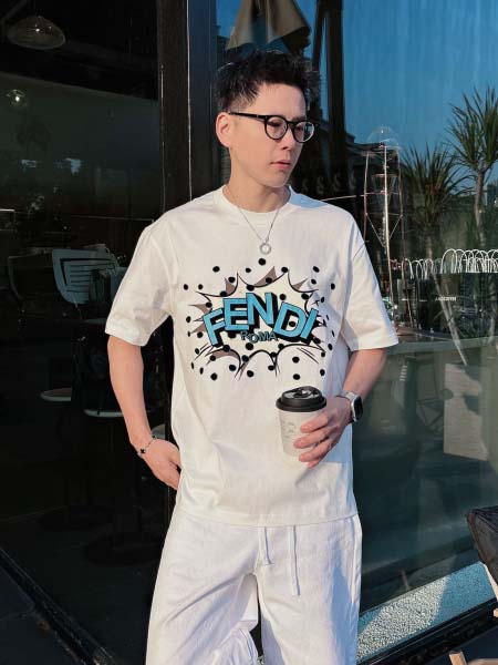2026年3月29日入荷新作Fendi半袖Tシャツ春夏高品質...