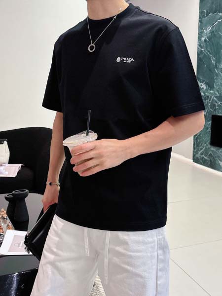 2026年3月31日入荷新作Prada半袖Tシャツ春夏高品質...