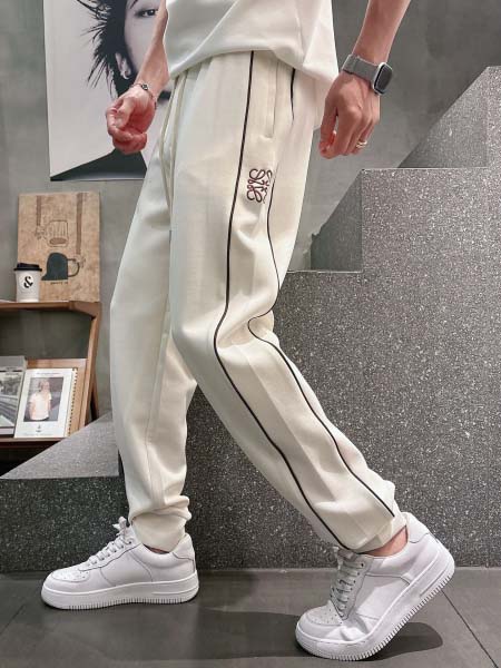 2026年4月1日春夏新作Loeweスラックス高品質人気商品...