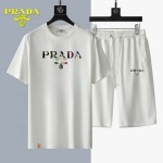 2026年4月3日新作Prada短袖スーツ上下春夏人気商品M-5XL/JX工場