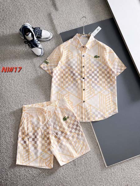 2026年4月3日Lacoste春夏新作短袖上下商品M-3X...