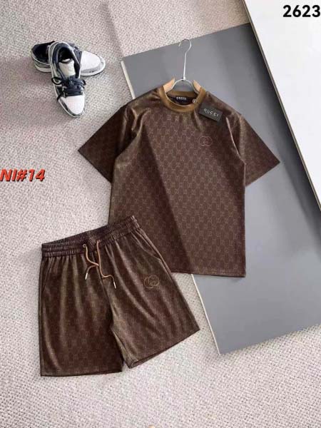 2026年4月3日Gucci春夏新作短袖上下商品M-3XL/...