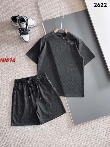 2026年4月3日Gucci春夏新作短袖上下商品M-3XL/...