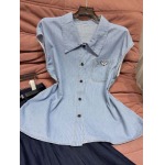 2026年4月4日入荷春夏新作Pradaセット 上下 高級品復刻 女性服 KL工場