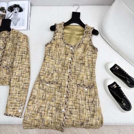 2026年4月4日入荷春夏新作Chanel ワンピース高級品...