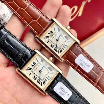 2022年原版復刻新作入荷 女性カルティエ 石英ムーブメント腕時計33.7 x 25.5