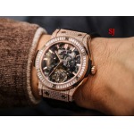 2022年原版復刻新作入荷 ウブロHublot 自動巻ムーブメント腕時計45mm