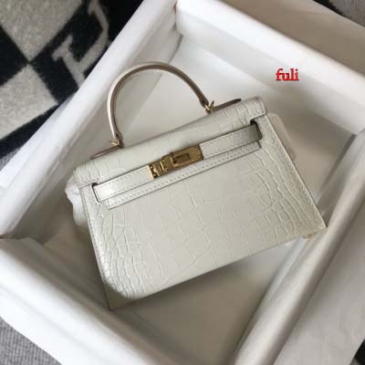 早春新作入荷原版復刻 エルメスKelly バッグ fuli工場 SIZE: 19 CM