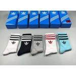 2023年新品人気 Adidas 靴下一箱5足セット