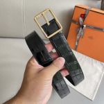 2023年9月18日高品質新品入荷 エルメスベルト32mm 本革qiqi工場