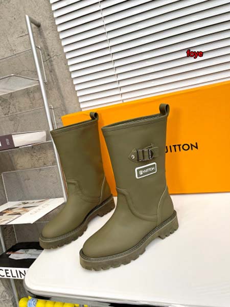 原版復刻新作入荷ルイヴィトン女性 長靴 FOYE工場 SIZE: 35-41