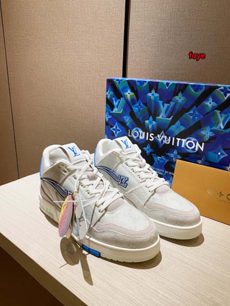 原版復刻新作入荷ルイヴィトン ブランドスニーカー FOYE工場 SIZE: 39-45
