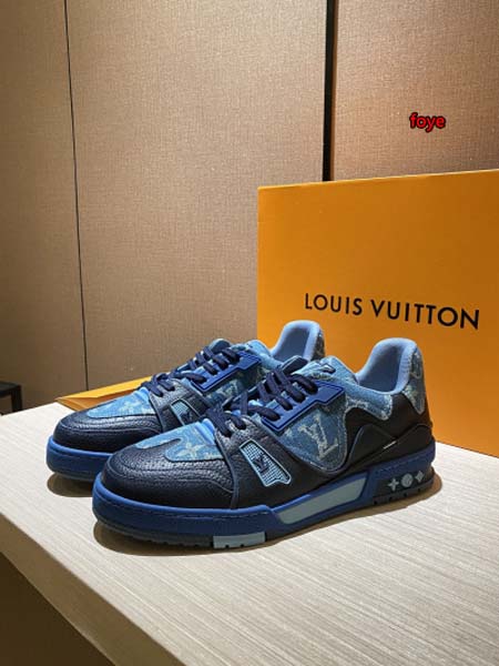 原版復刻新作入荷ルイヴィトン ブランドスニーカー FOYE工場 SIZE: 39-45