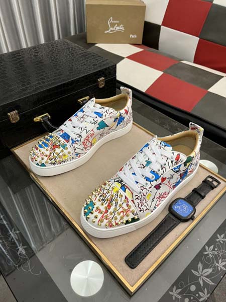 高品質新品入荷 クリスチャンルブタンスニーカーchsh工場