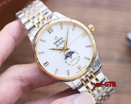 オメガ 高品質石英 41mm 腕時計 yaf工場