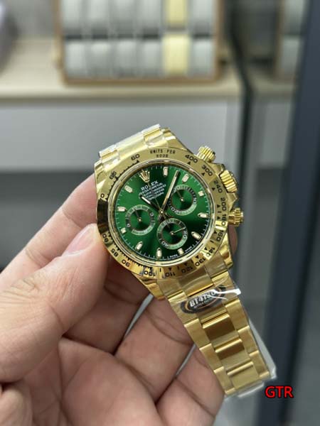 ロレックス高品質42mm自動巻 腕時計