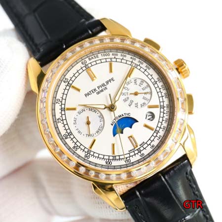パテックフィリップ 高品質42mm自動巻 腕時計