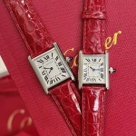 カルティエ 高品質25.5mm*33.7mm石英電池式 腕時計