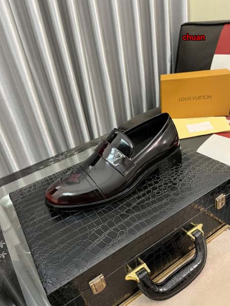 2024年3月14日早春高品質ルイヴィトン革靴  chuan...