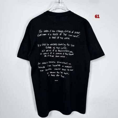 2024年4月15日夏季高品質新作入荷 SUPREME 半袖 Tシャツ 61工場