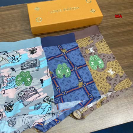2024年新品人気ルイヴィトンメンズ 下着一箱ごとに3枚