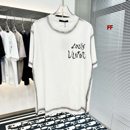 2024年6月18日夏季新作入荷ルイヴィトン 半袖 Tシャツ...