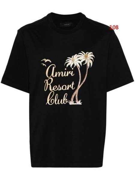 2024年夏季7月23日新作入荷AMIRI半袖 Tシャツ 108工場