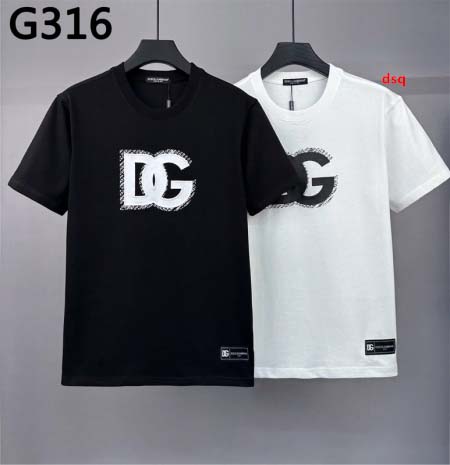2024年7月26日新品入荷Dolce&Gabbana半袖 TシャツDSQ工場