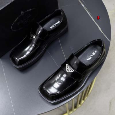 2024年8月27日秋冬高品質新品入荷 プラダ 革靴 3工場