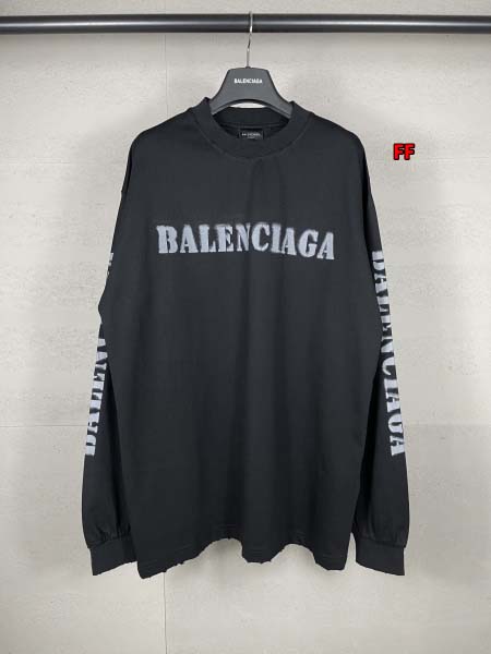 2024年8月8日早秋新作入荷バレンシアガ長袖 Tシャツ FF工場