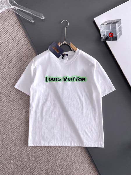 2024年8月9日早秋高品質新作入荷ルイヴィトン半袖 Tシャ...