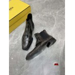 2024年8月30日秋冬原版復刻新品入荷FENDI 革靴 jinl工場