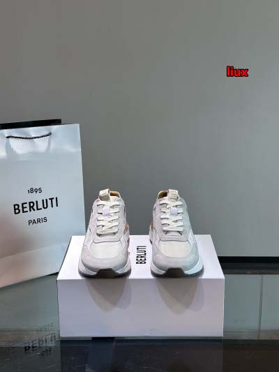 2024年9月30日早秋原版復刻新品入荷 Berluti スニーカー LIUX工場
