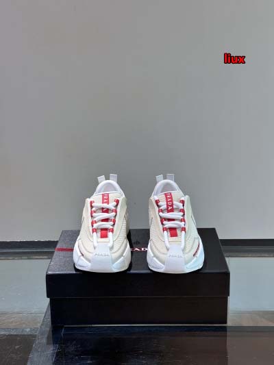 2024年9月30日早秋原版復刻新品入荷PRADA  厚底スニーカー LIUX工場