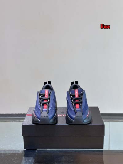 2024年9月30日早秋原版復刻新品入荷PRADA  厚底スニーカー LIUX工場